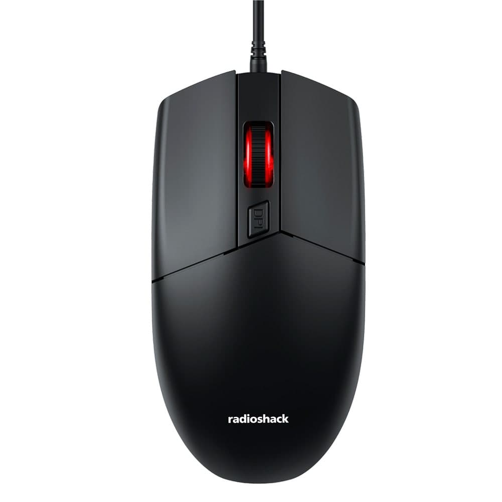 Mouse Óptico RadioShack Negro 2604810