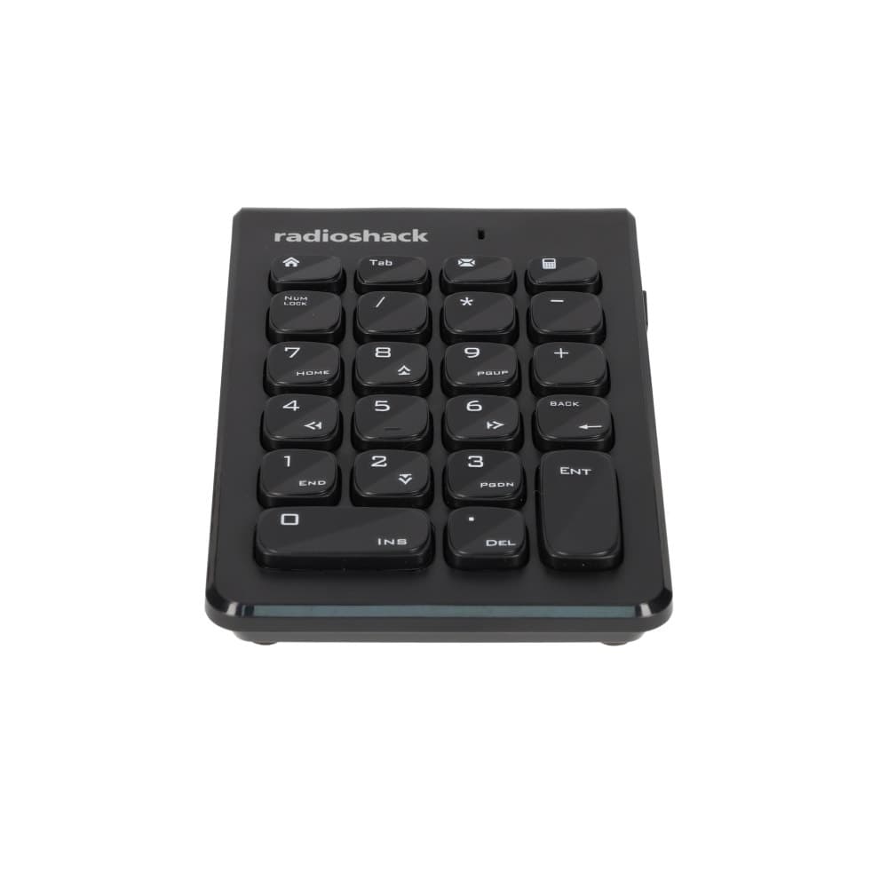 Teclado Numérico Inalámbrico RadioShack Negro 2604796