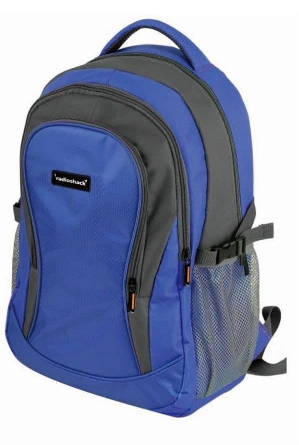 Mochila unisex Radioshack 15.6'' Azul y gris 2605059