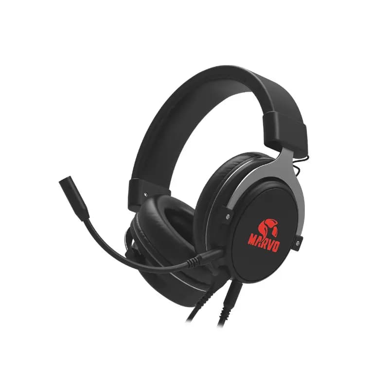 Audifono Marvo Gaming Usb 7.1 Negro Con Microfono Hg9052