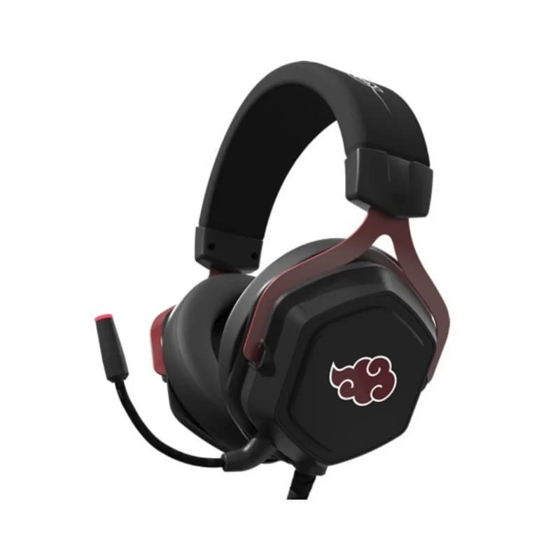 Audifono Checkpoint Gaming Naruto Akatsuki Usb 7.1 Neg C/Microfono Hx-200