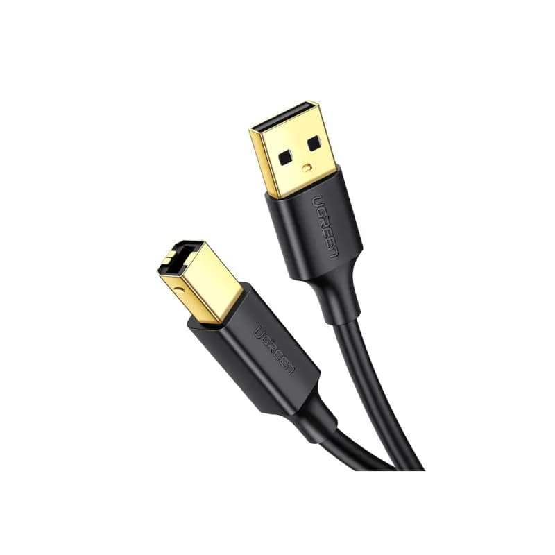 Cable Usb-A 2.0 A Usb-B Macho 2M Impresora Negro Us135 Ugreen