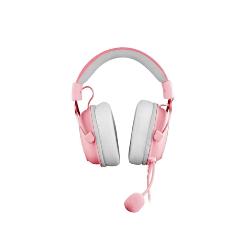 Audifono Redragon Gaming Zeus Usb Rosa Con Microfono H510P