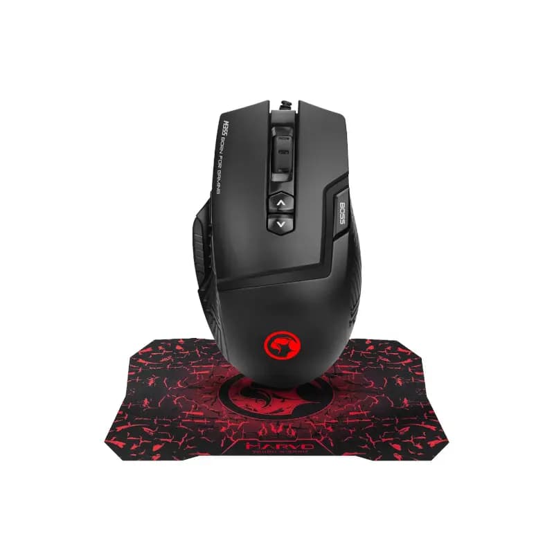 Kit Mouse Usb+Pad Marvo Gaming M355