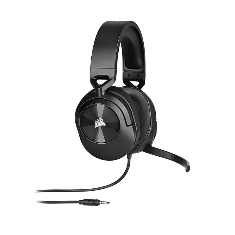 Headset corsair hs55 surround ca-9011265-na carbon pc mac ps5 ns