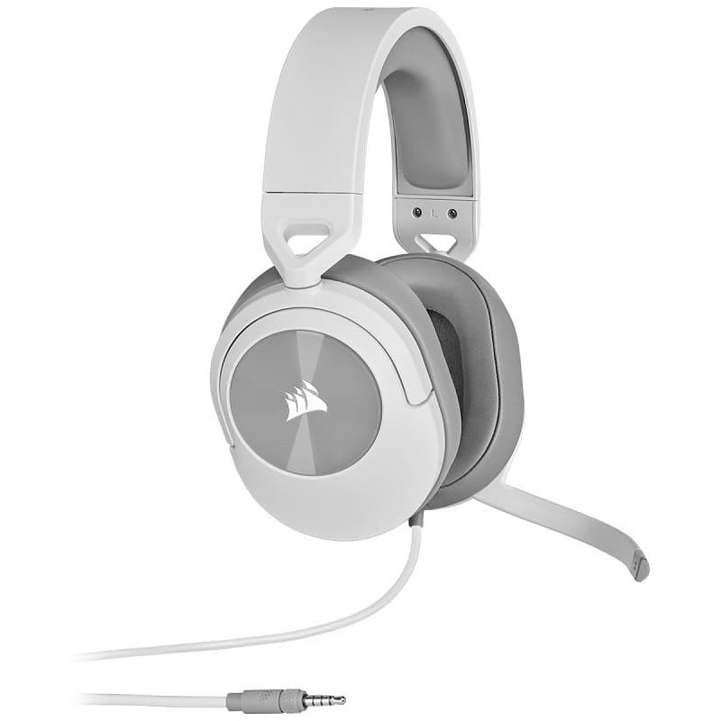 Headset corsair hs55 surround ca-9011266-na blanco pc mac ps5 ns