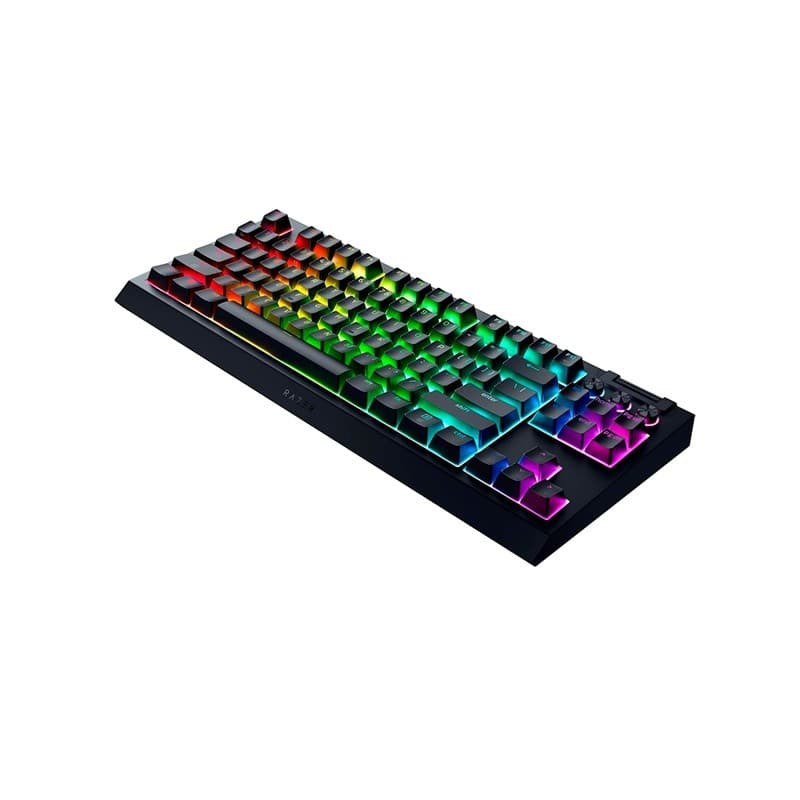 Teclado mecanico razer blackwidow v4 hyperspeed 2.4ghz bluetooth tkl sw tactile rz03-05480600-r311