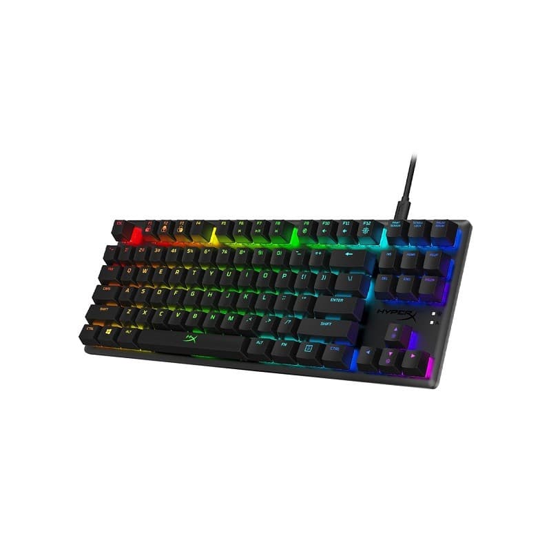 Teclado mecanico hyperx alloy origins core tkl 4p5p3aa