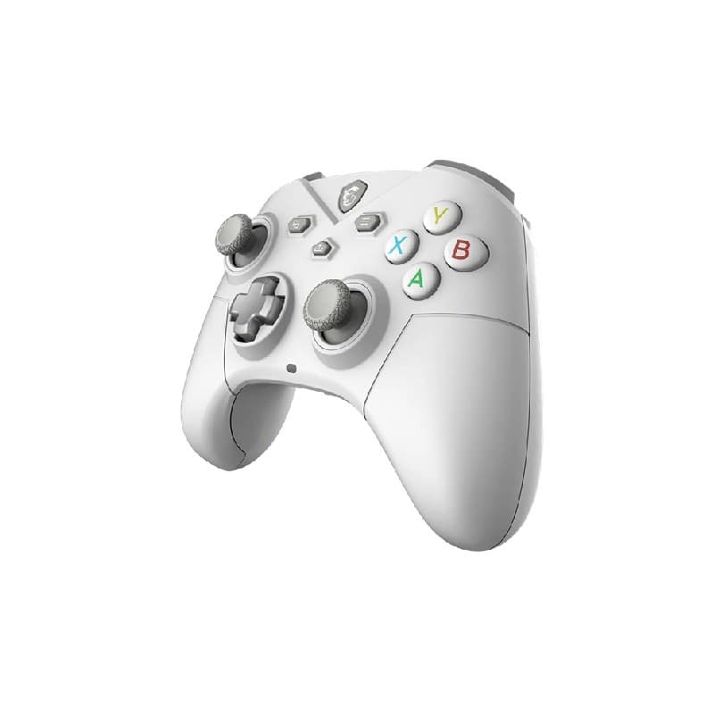 Control inalambrico msi force gc300w blanco  windows android bluetooth recargable