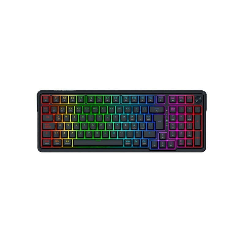 Teclado usb mecanico redragon eisa k686rgb m magnetico negro