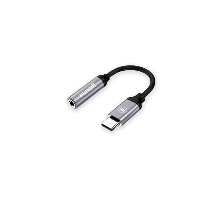 Adaptador de audio usb-c a 3.5mm hembra maxell 348616