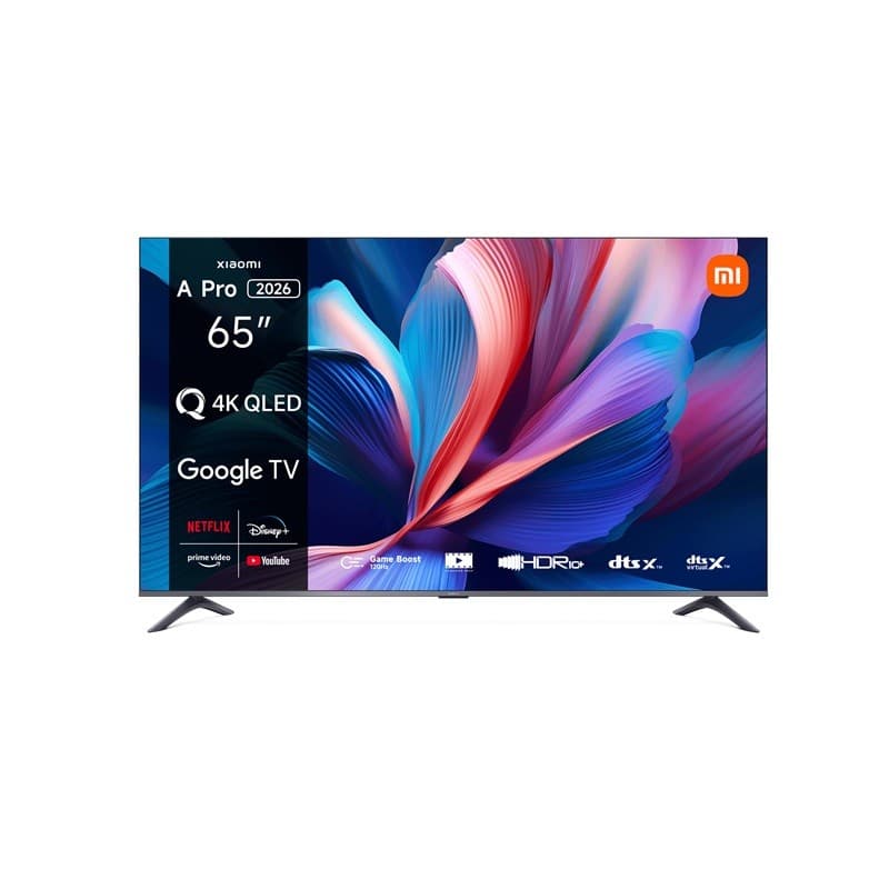 Pantalla smart tv xiaomi android tv 65p uhd qled 4k hdr l65mb-apph 64019 (model 2026) game boost 120hz
