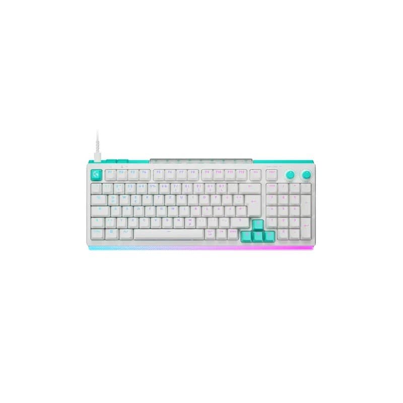 Teclado mecanico logitech g512 x dual swap tmr blanco 920-013948