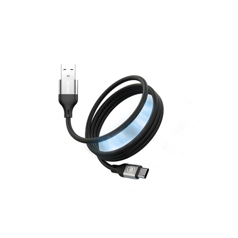 Cable usb-c macho-macho magnetico maxell jellez 1.2mts negro 348681
