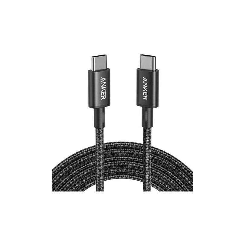 Cable usb-c 2.0 macho-macho anker 60w 6ft  braided a8753h11