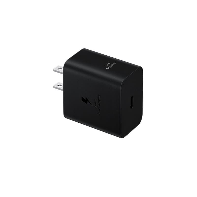 Cubo de carga usb-c 45w pd con cable usb-c negro