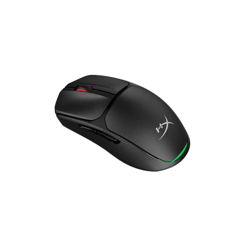 Mouse inalambrico 2.4ghz y bt hyperx pulsefire fuse rgb 1k polling ps5 xbox a1ky6aa