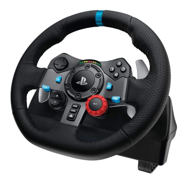 Kit timon y pedales driving force logitech g29 pc ps5 ps4 ps3 941-000111