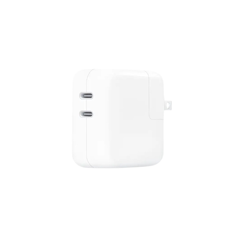 Cubo de carga apple dual usb tipo c 35w mnwp3am/a a2676