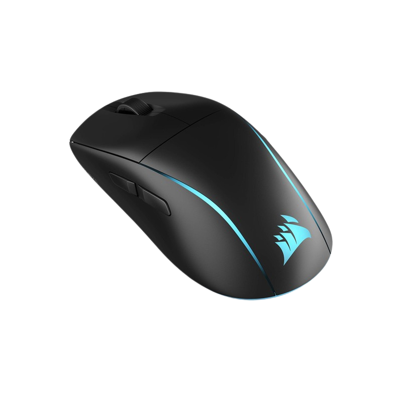 Mouse inalambrico 2.4ghz y bluetooth corsair m75 rgb negro ch-931d010-na
