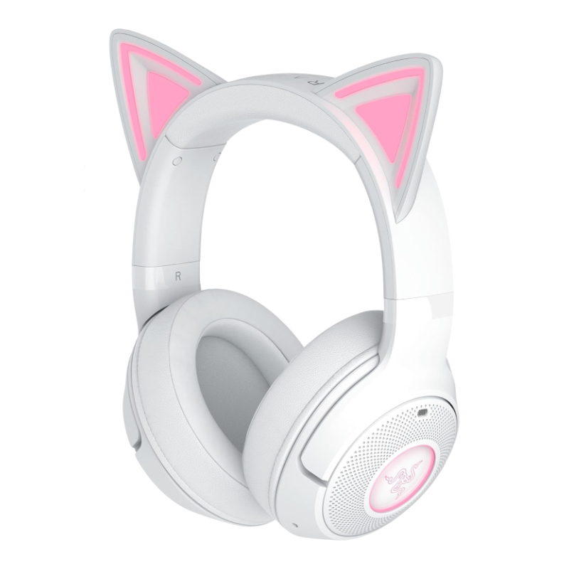 Headset bluetooth razer kraken kitty v2 rz04-04860600-r3u1 blanco rgb