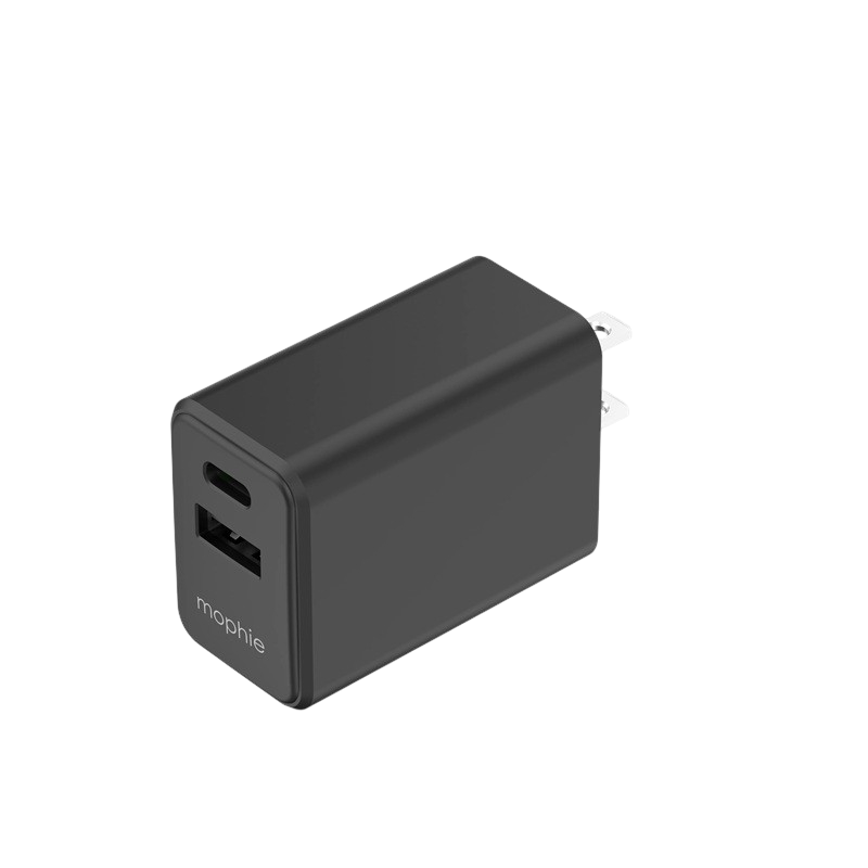 Cubo de carga 30w usb-c y usb-a mophie essentials 409912219 negro