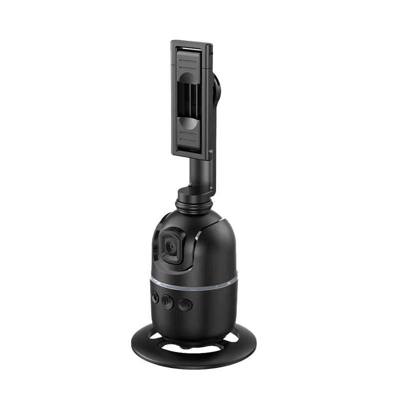 Desktop gimbal con seguimiento 360 tk-p03 raimbow led