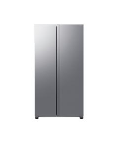 Refrigerador Side by Side 19' cúbicos, sin dispensador, Plateado