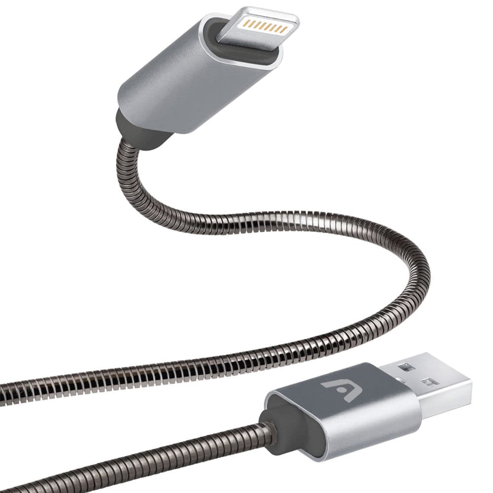 Cable lightning a usb 1m/3.2ft - gris