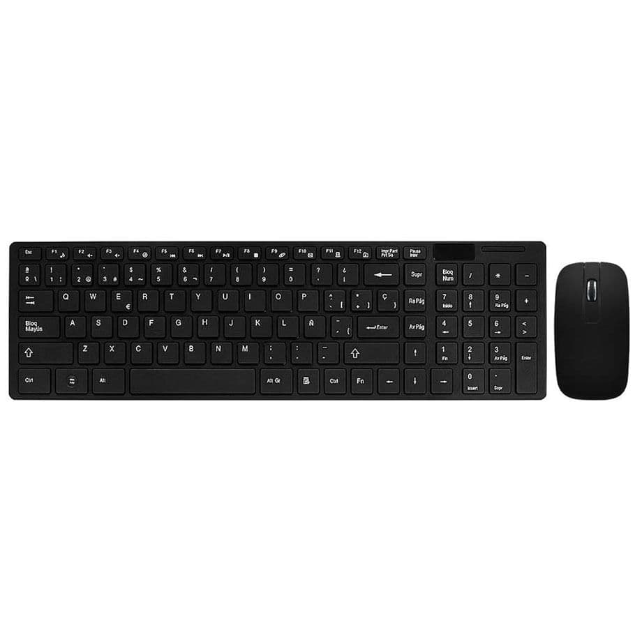 Teclado y mouse inalámbrico español usb