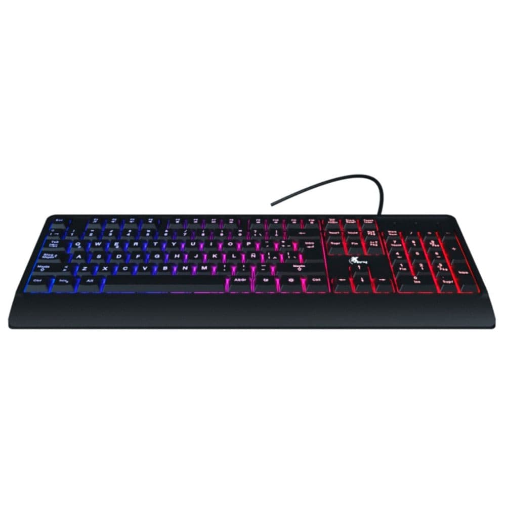 Teclado multimedia alámbrico en español