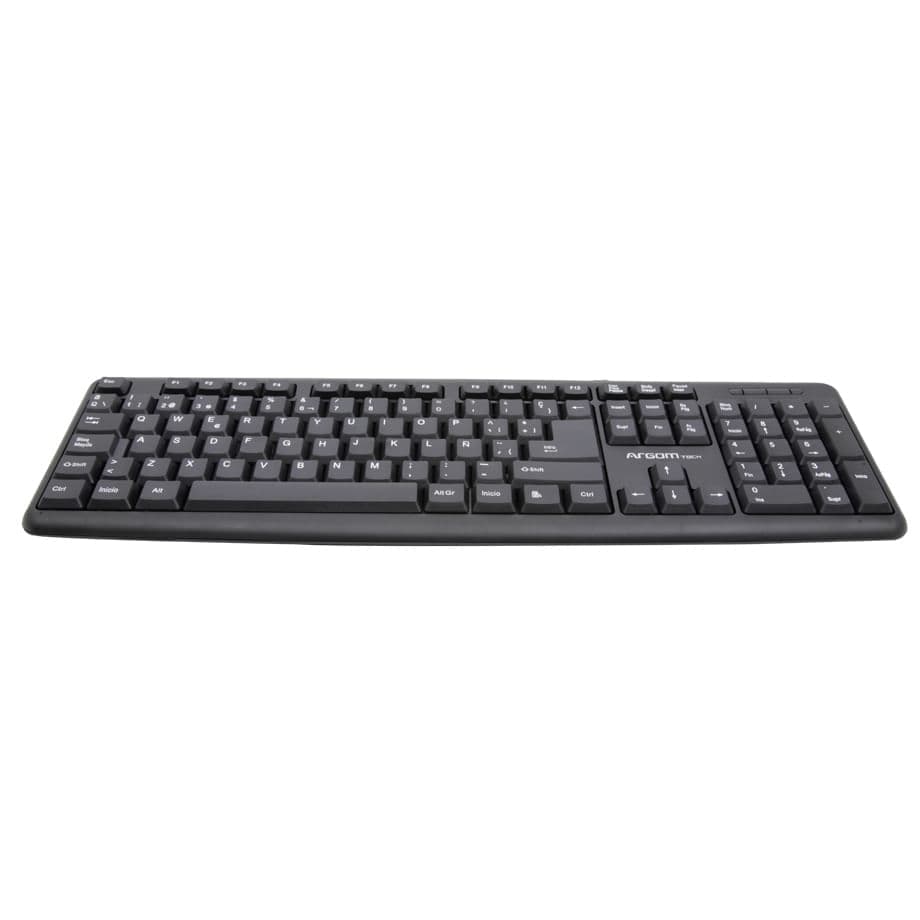 Teclado Mouse Clásico en Español Argom