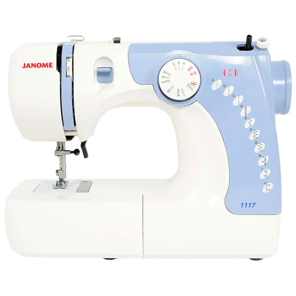 Máquina de coser 17 puntadas 51 funciones
