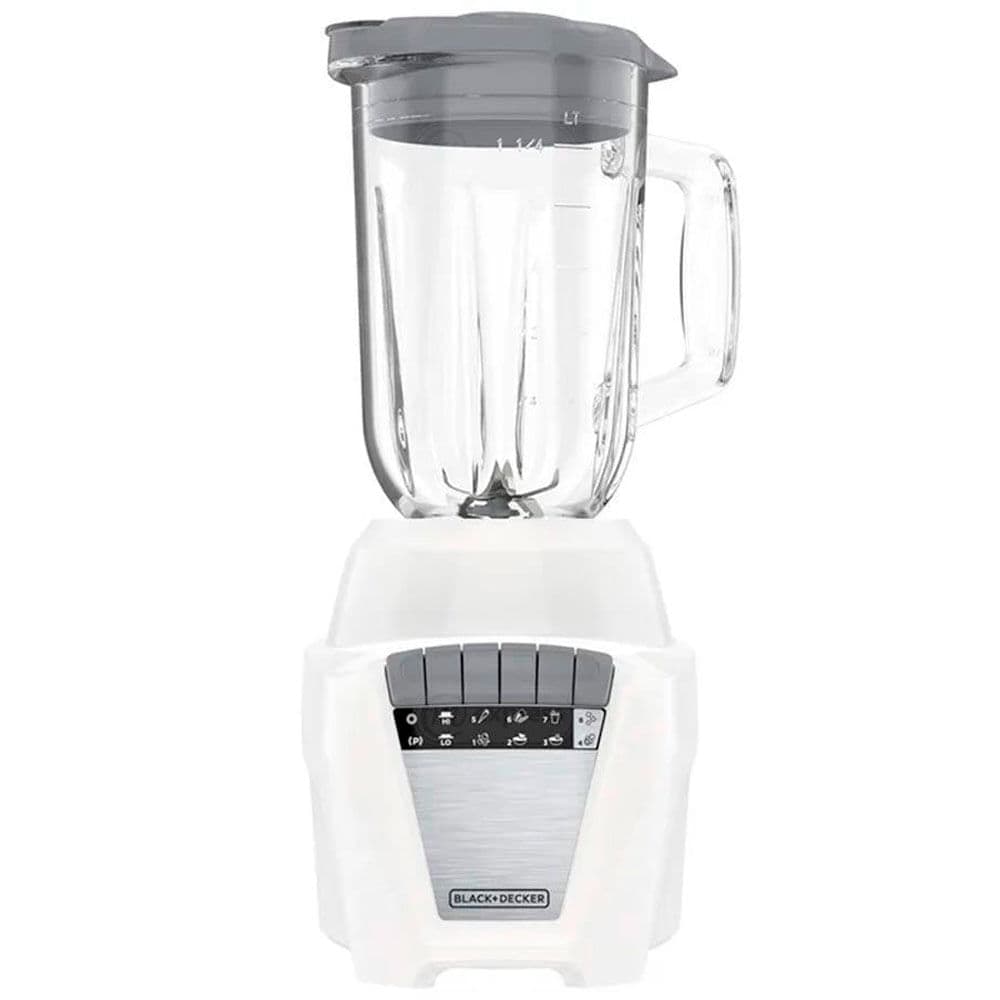 Licuadora Black and Decker ice crush doble jarra vidrio/plástico