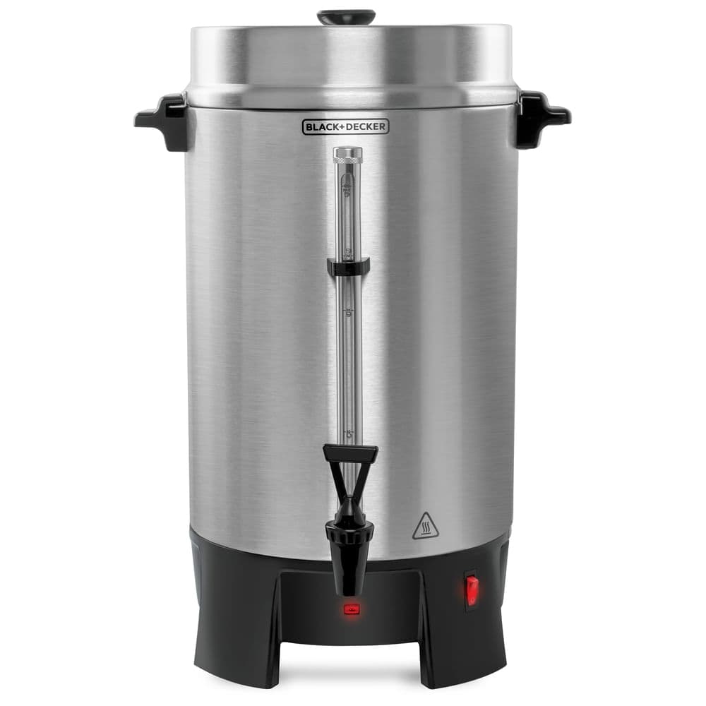 Cafetera percoladora Black and Decker 100 tazas
