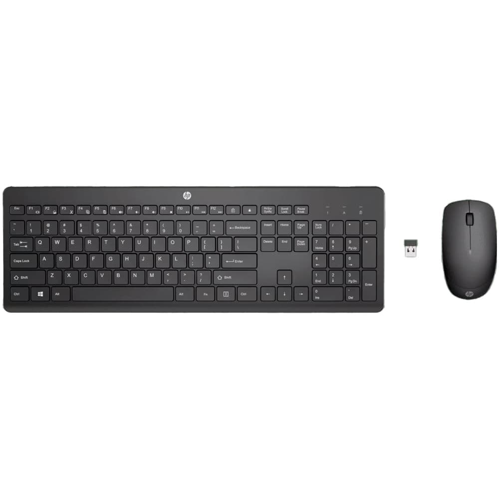 Bundle teclado y mouse inalámbrico 230 negro