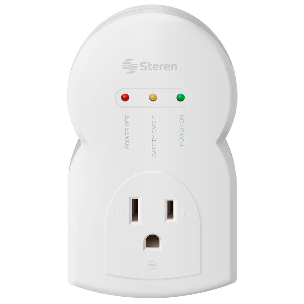 Protector de voltaje Steren 1 x NEMA 3600W/1800V
