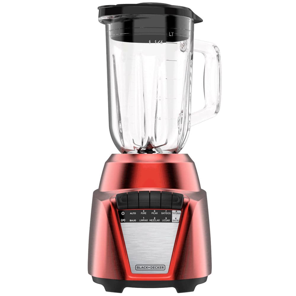 Licuadora ice crush  jarra de vidrio 700w negro