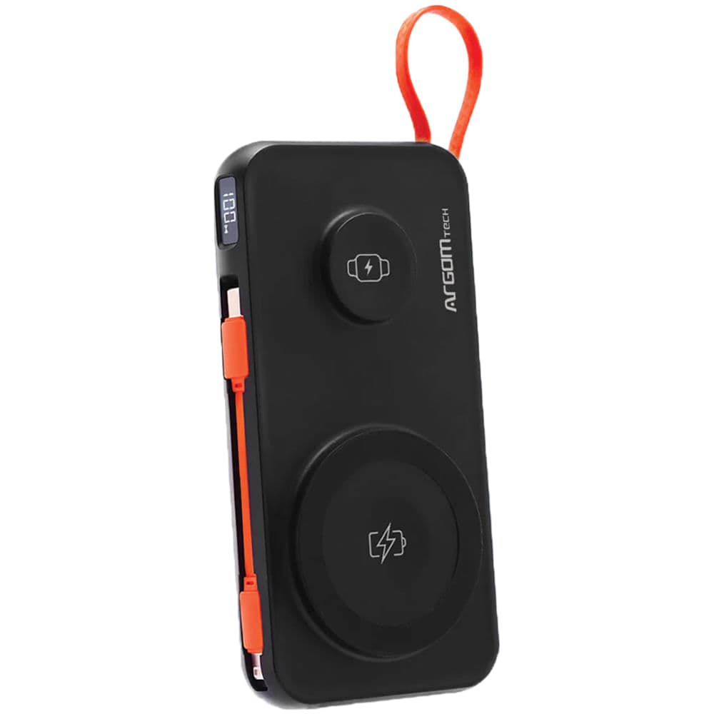 Power bank magnético 4 en 1 10,000mah con cable C integrado 15W