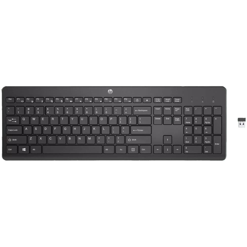 Teclado inalámbrico HP 230 negro