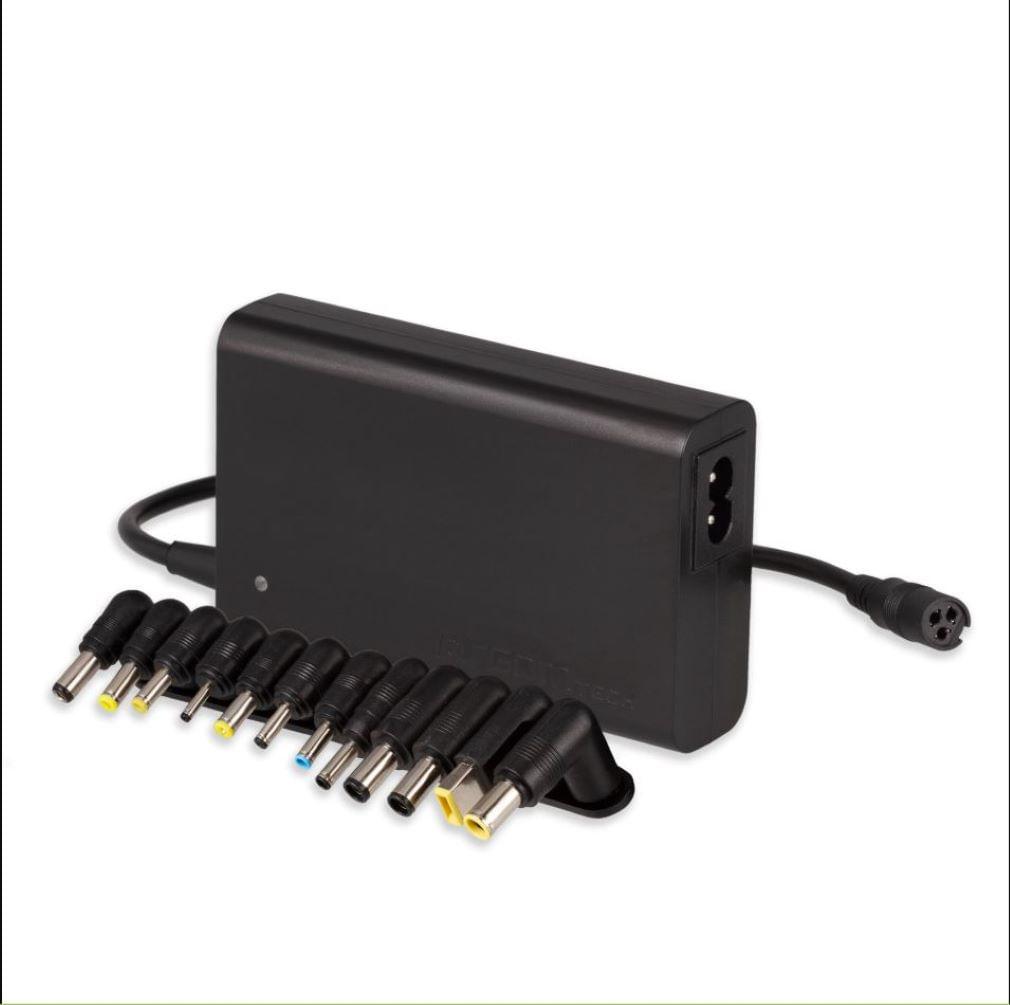 Cargador universal delgado para portátil de 90 W con detección automática