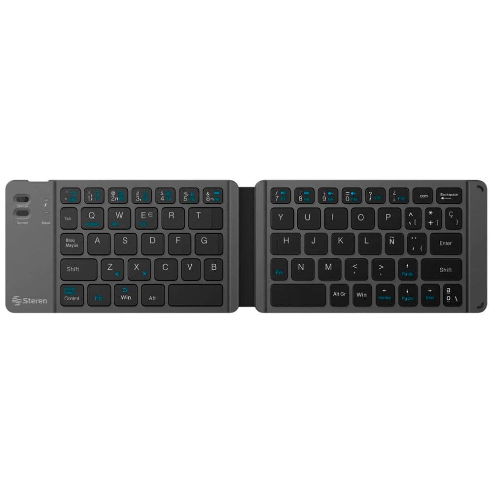 Teclado inalámbrico recargable y plegable Steren