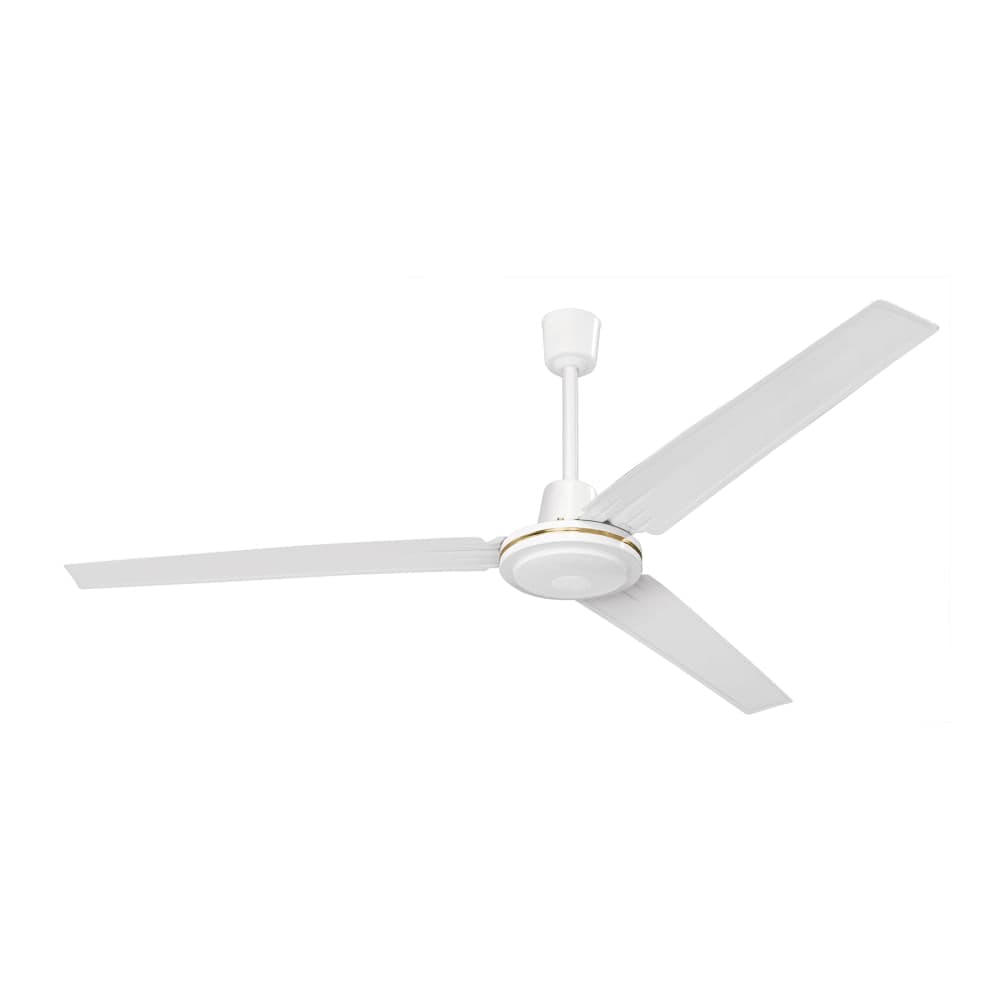 Ventilador de techo blanco para uso interior