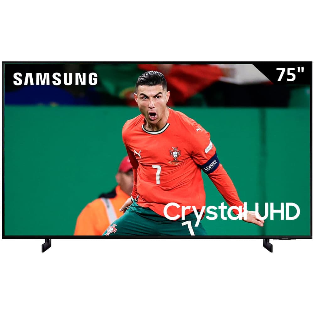 Pantalla Samsung 75" (190.5 cm) LED Crystal UHD 4K HDR10+ UN75CU8000PXPA