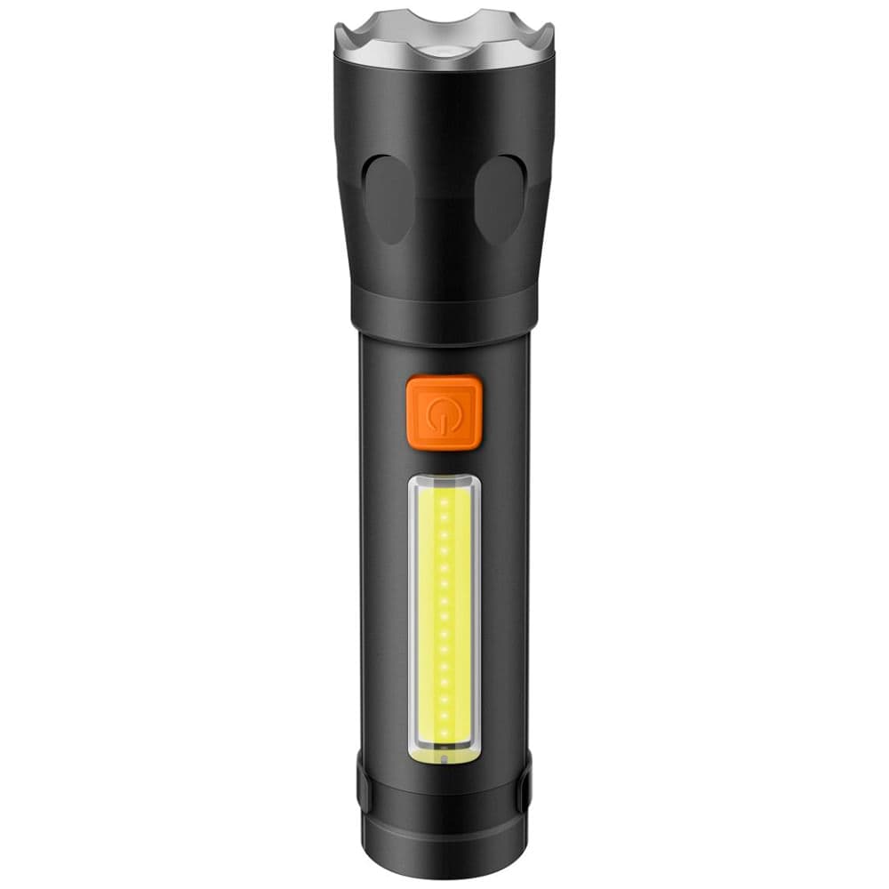 Linterna Steren LED recargable 2 en 1 de 490 lúmenes