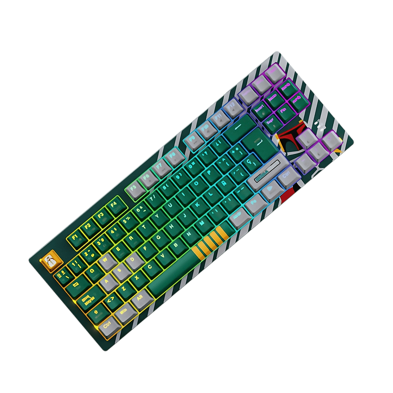 Teclado inalámbrico gaming Primus Ballista82T Edición Star Wars Boba Fett