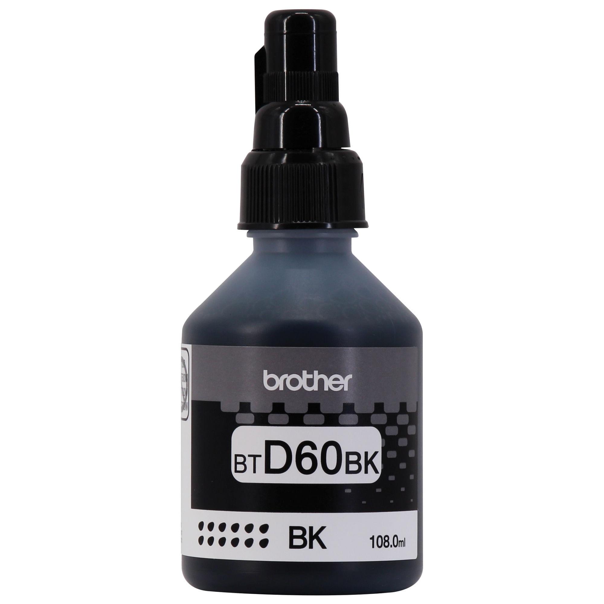 Botella de Tinta Brother BT6001BK negro 6000 páginas