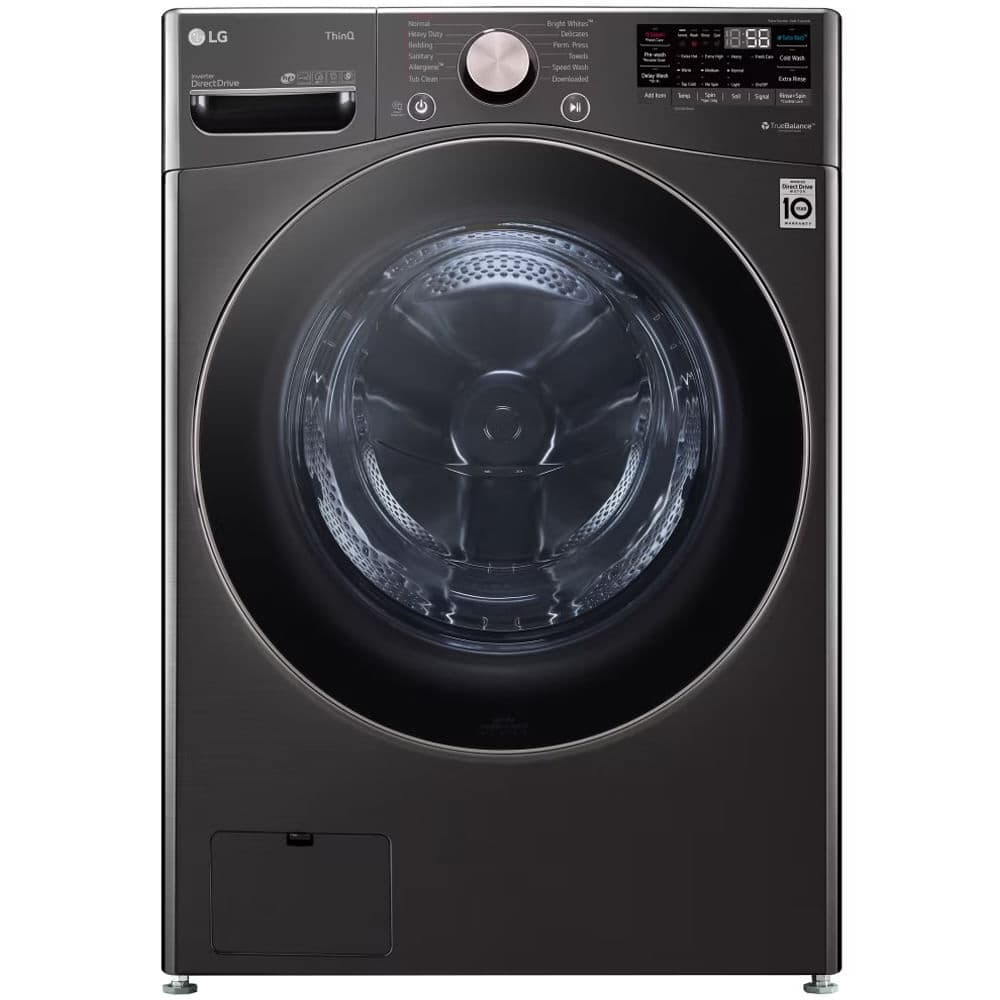 Lavadora carga frontal 25 kg TurboWash WM25BV2S6BR LG