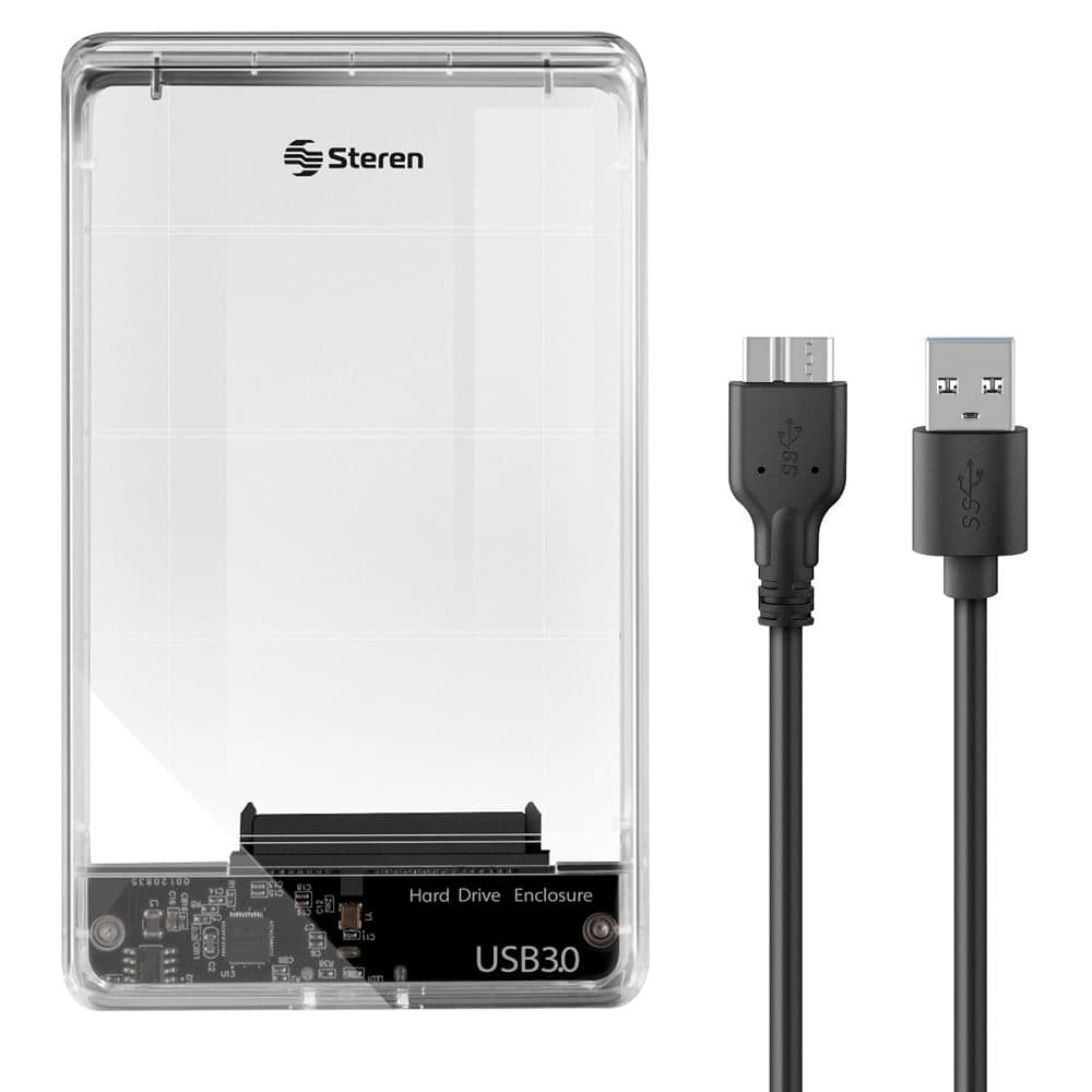 Enclosure (case) USB 3.0 para disco duro SATA I/II de 2.5"