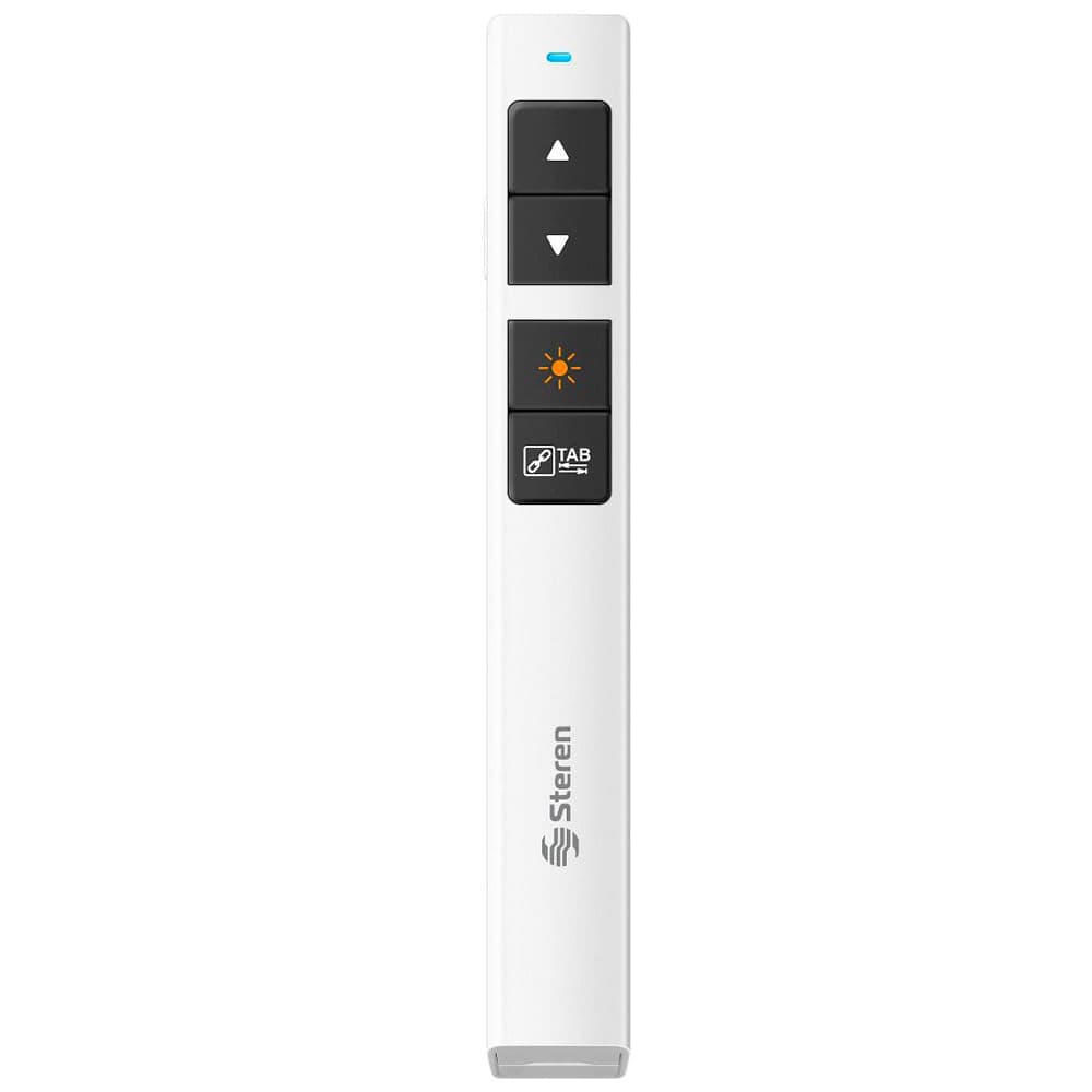 Control inalámbrico de diapositivas con apuntador láser y nano receptor magnético